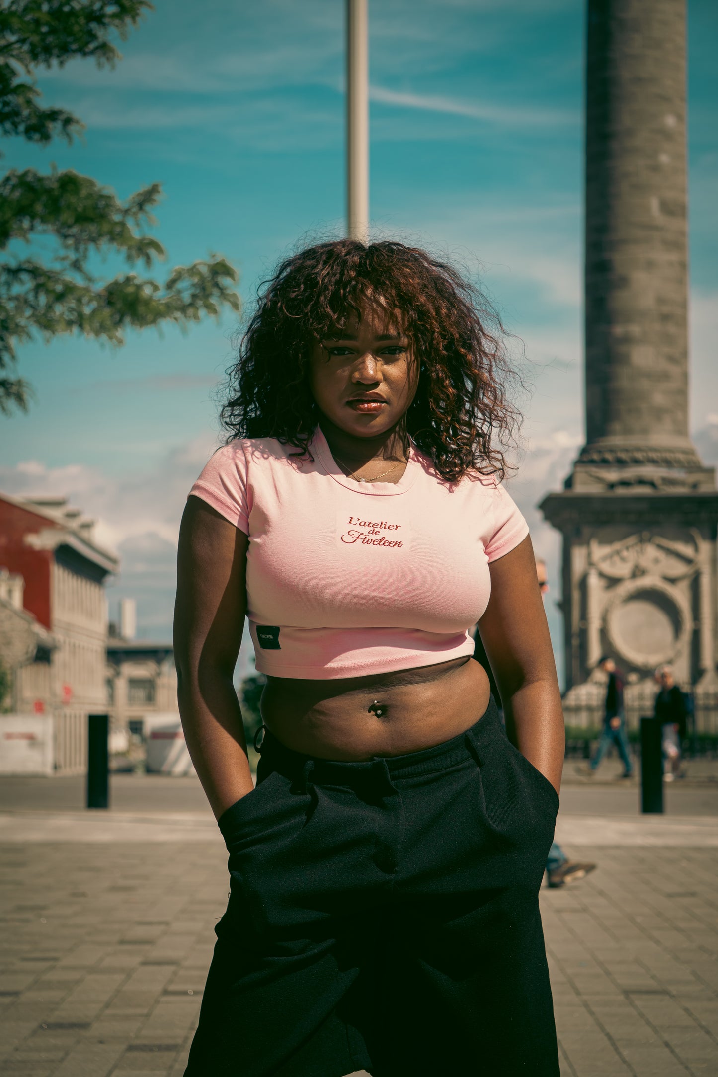 DREAMERS // CROP TEE